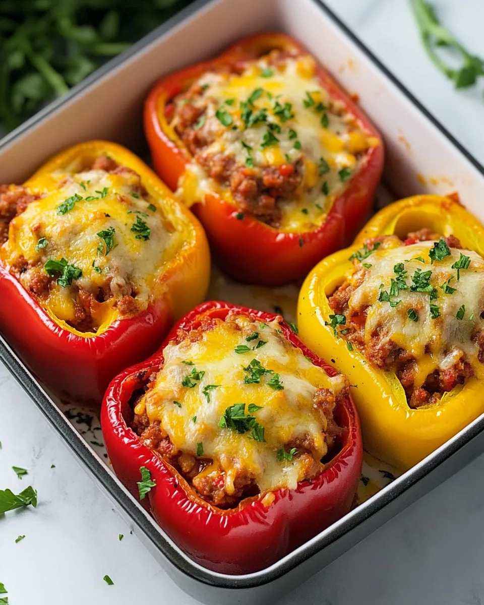 Classic Sausage-Stuffed Peppers image