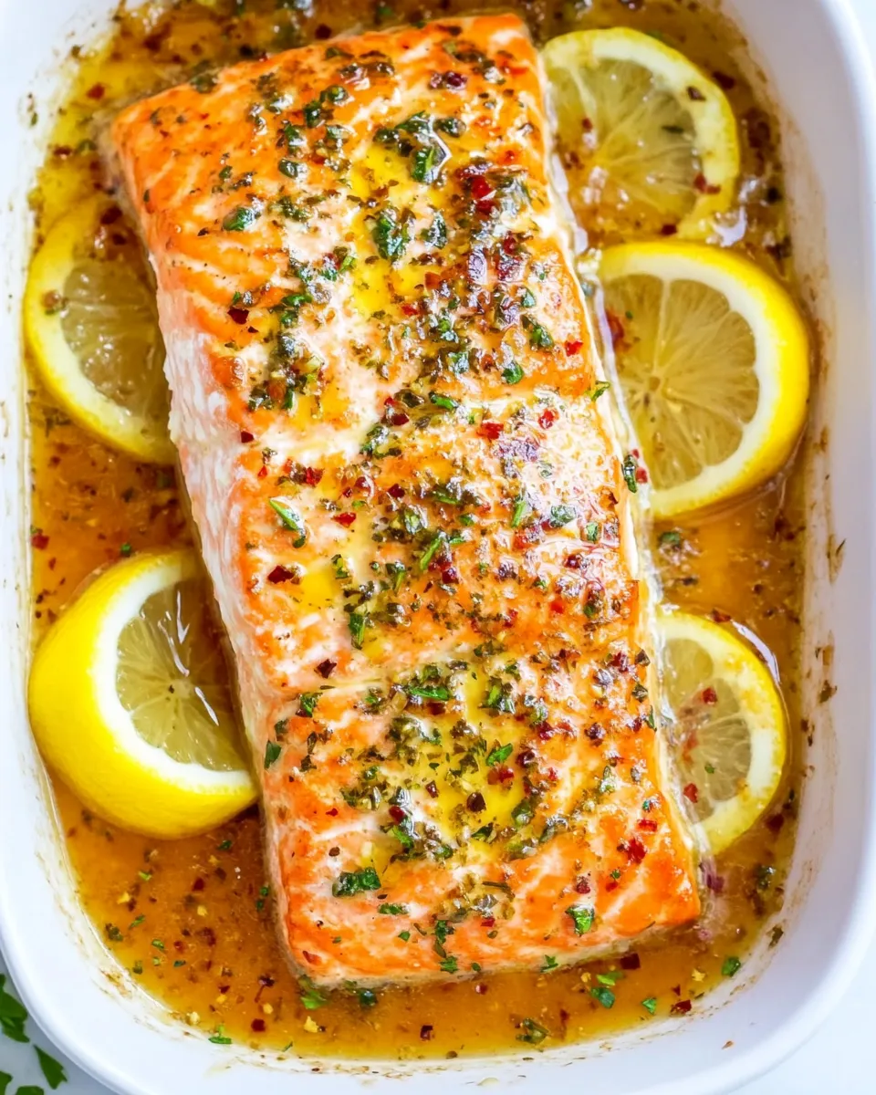 Easy Sheet Pan Honey Lemon Salmon photo