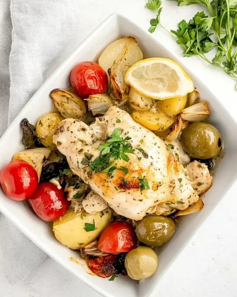 Easy Sheet Pan Mediterranean Chicken photo