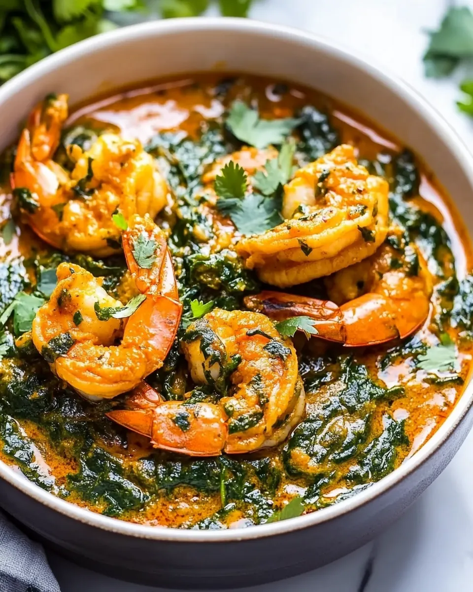Classic Shrimp Saag image