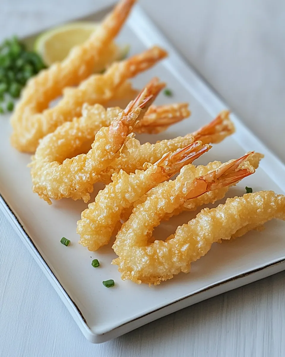 Delicious Shrimp Tempura Recipe recipe photo