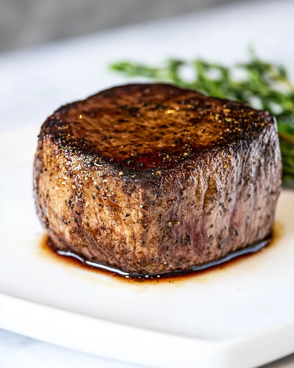 Perfect Simple Filet Mignon dish photo