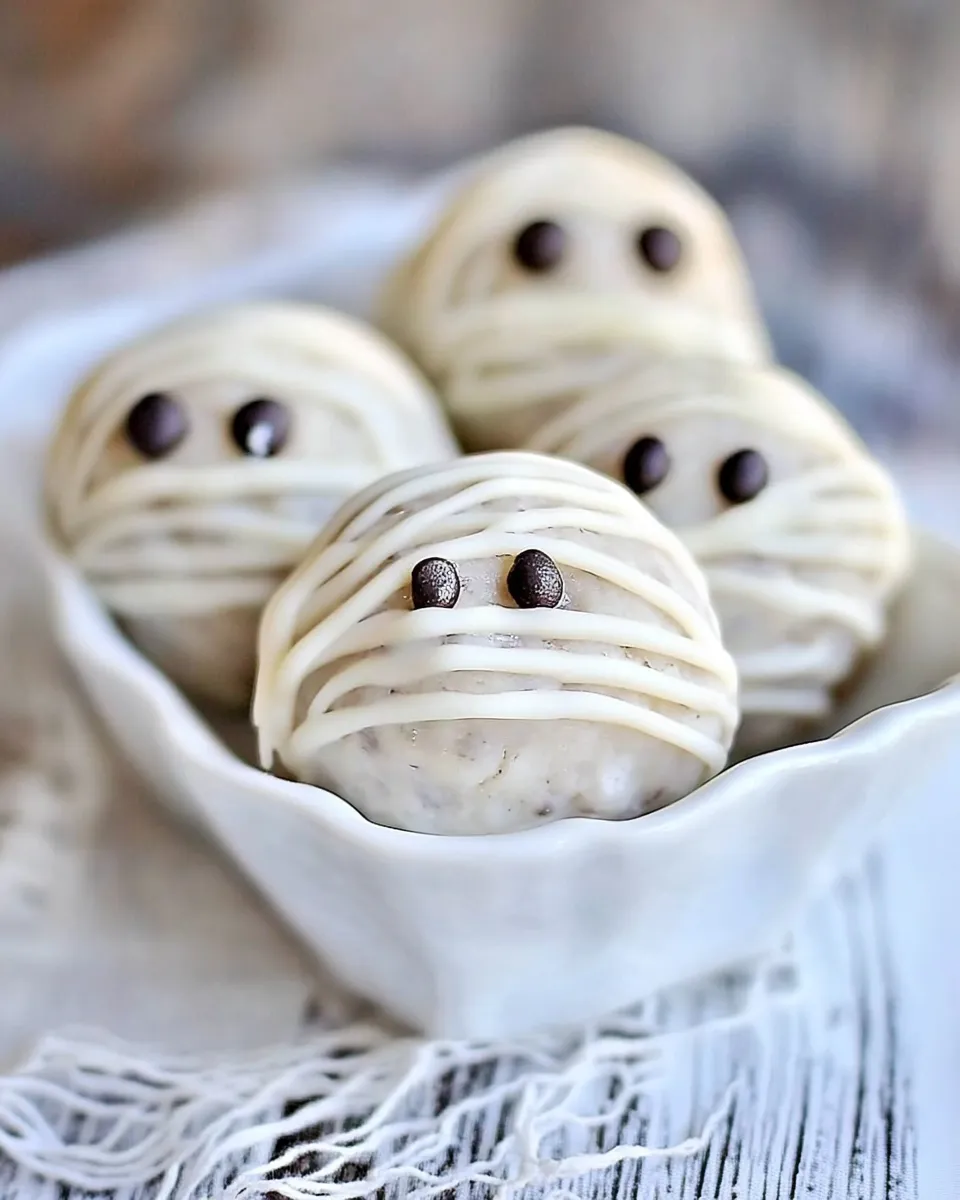 Delicious Skinny Mummy Cake Balls image