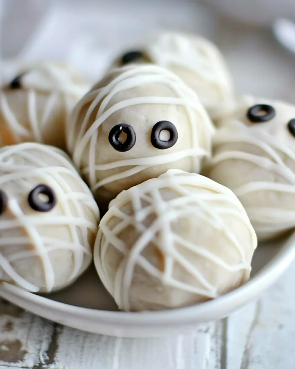 Homemade Skinny Mummy Cake Balls recipe photo