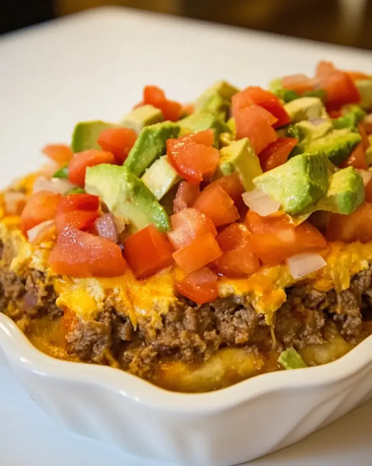 Homemade Skinny Taco Casserole photo