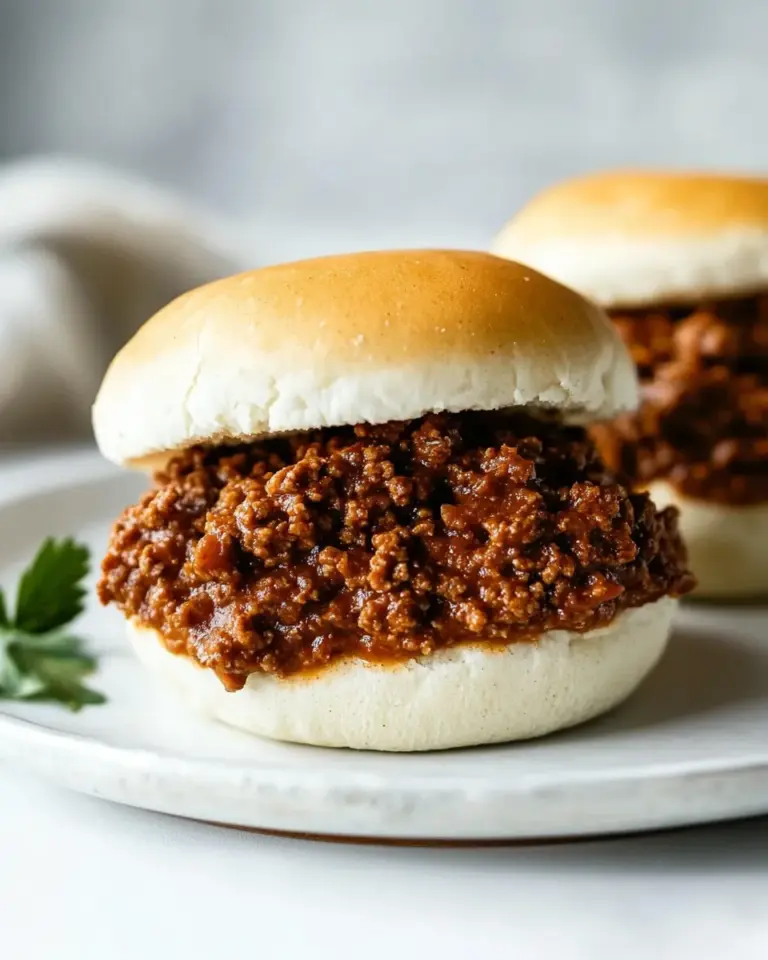 Homemade Sloppy Joes photo