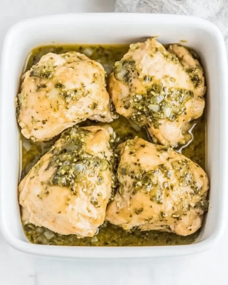 Homemade Slow Cooker Salsa Verde Chicken photo