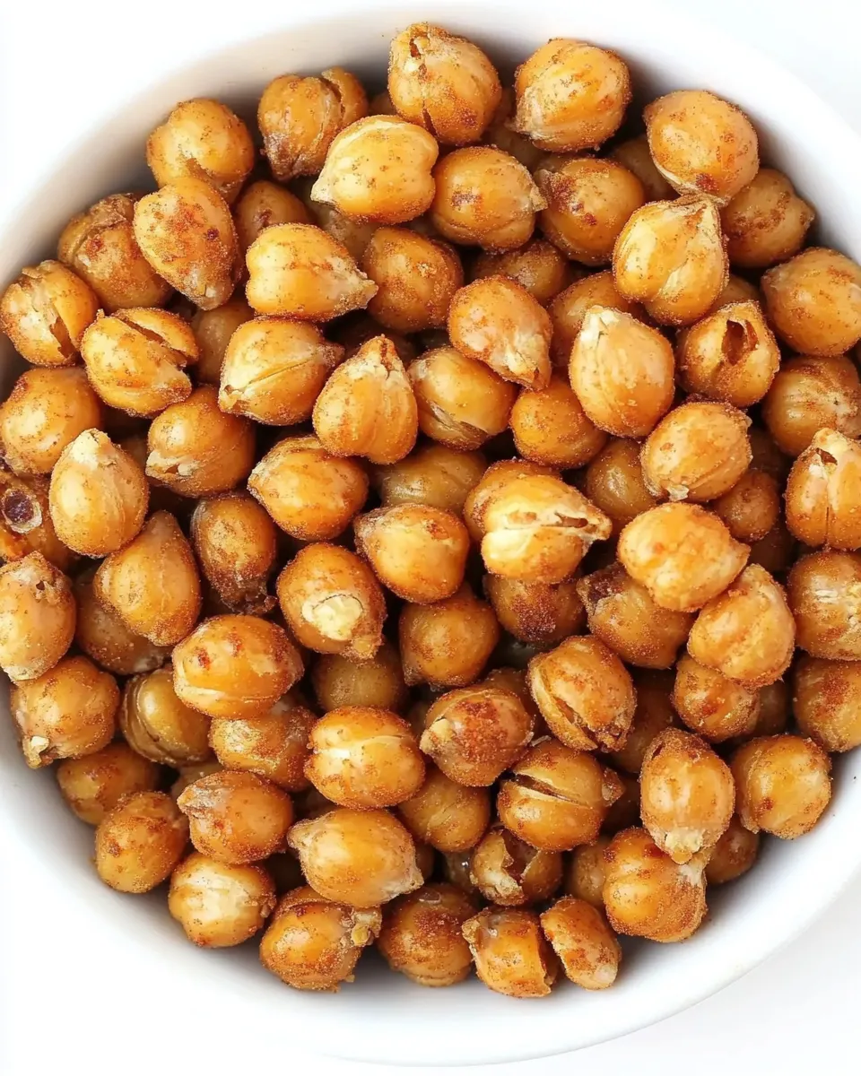 Easy Smoky Roasted Chickpeas (Oil-Free!) photo