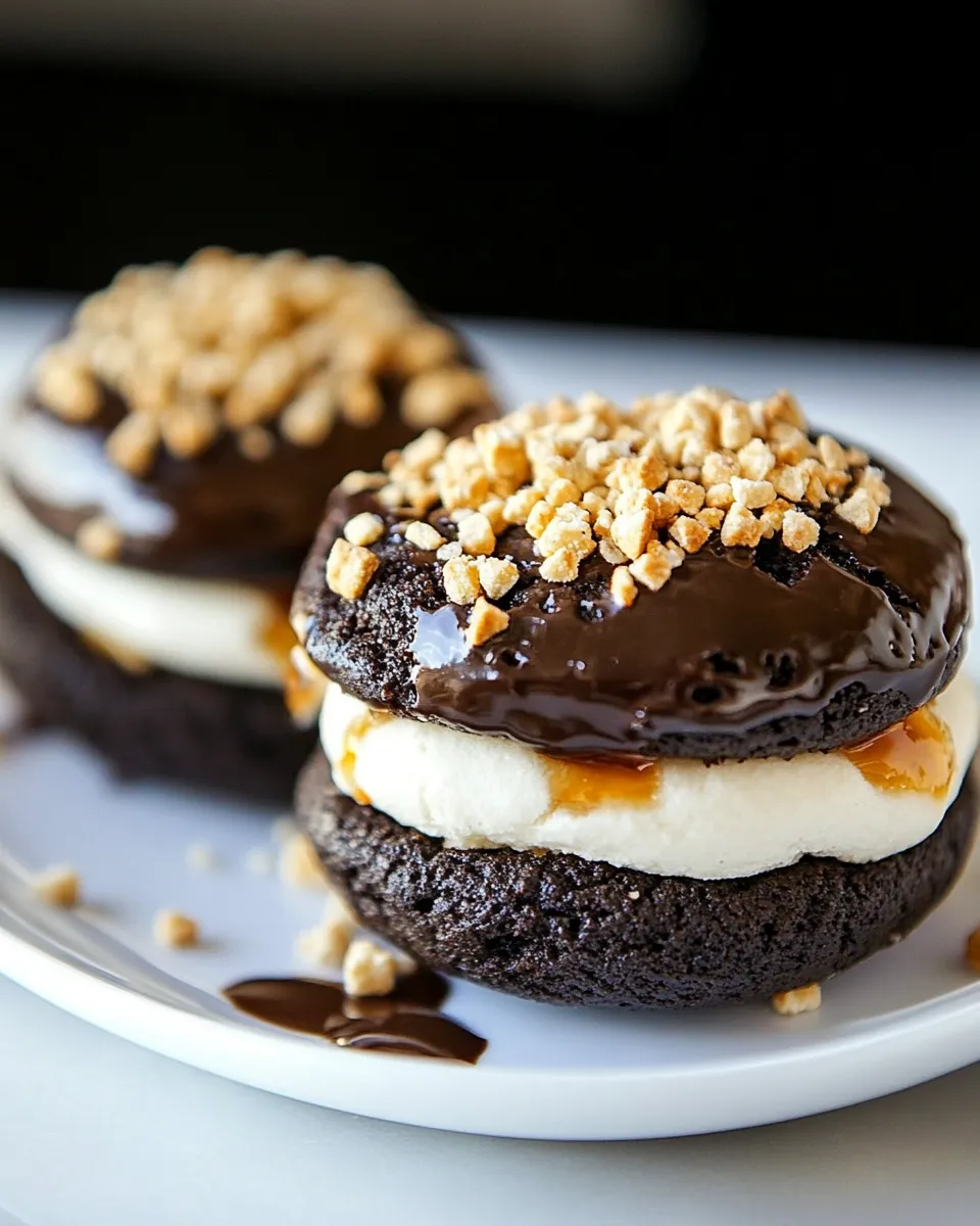 Easy Smores Whoopie Pies recipe photo