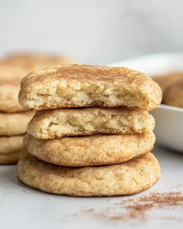 Homemade Soft and Chewy Snickerdoodles recipe photo