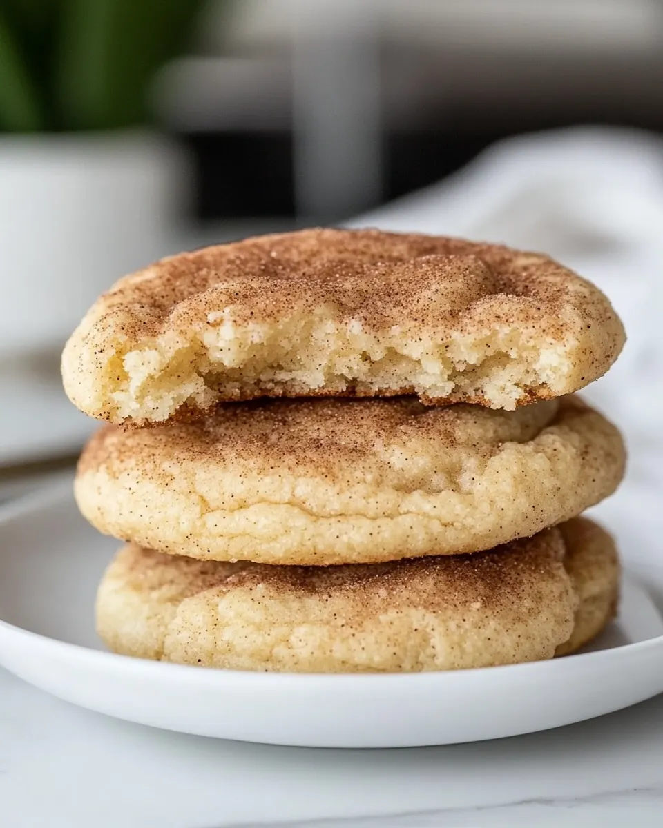 Easy Soft and Chewy Snickerdoodles image