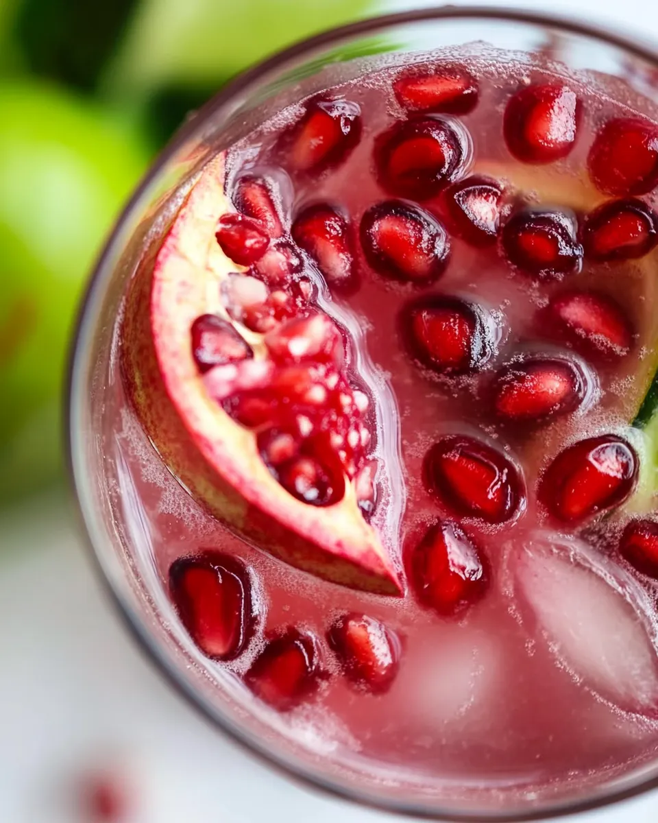 Easy Sparkling Pomegranate Juice recipe photo