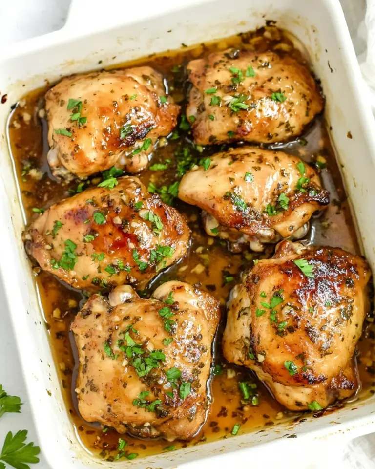 Easy Spicy Honey Garlic Chicken Thighs photo