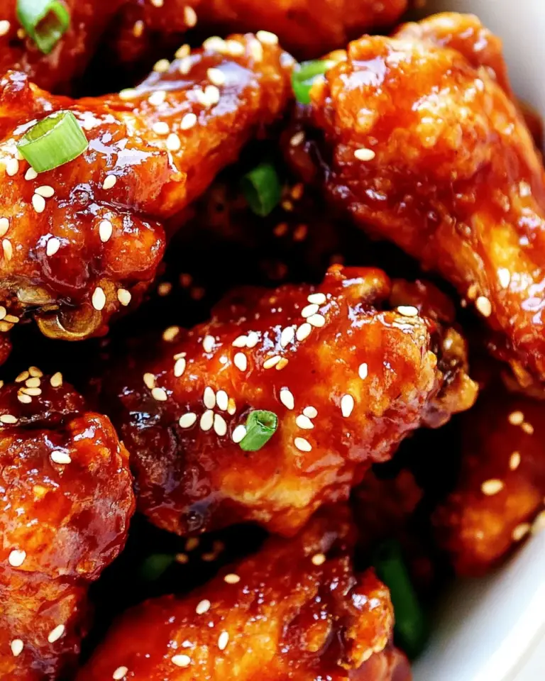 Homemade Spicy Korean Chicken Wings photo
