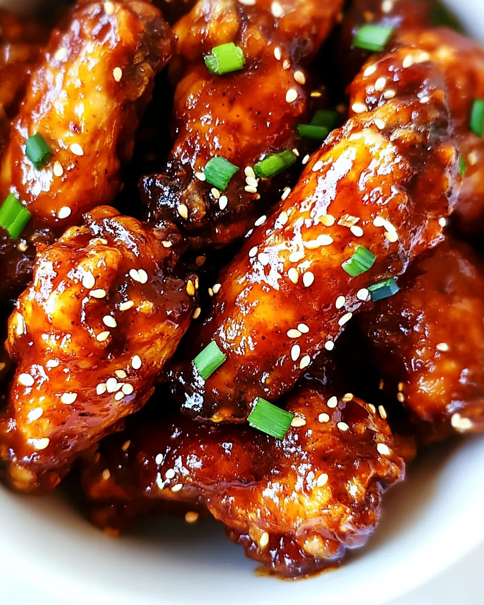 Classic Spicy Korean Chicken Wings image