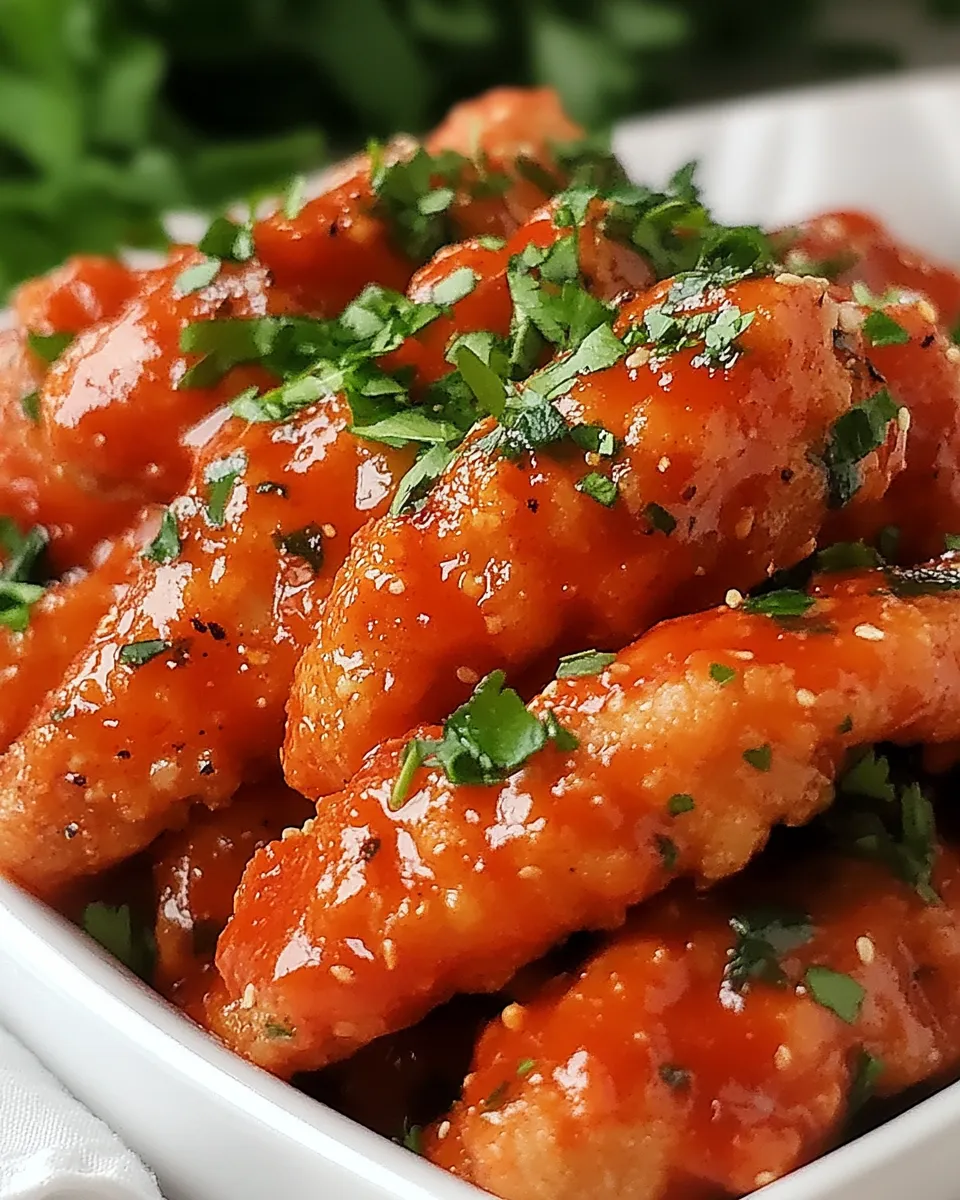 Homemade Spicy Sriracha Chicken Fingers photo