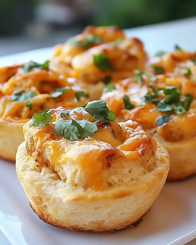 Homemade Spicy Texas Ranch Biscuit Cups photo
