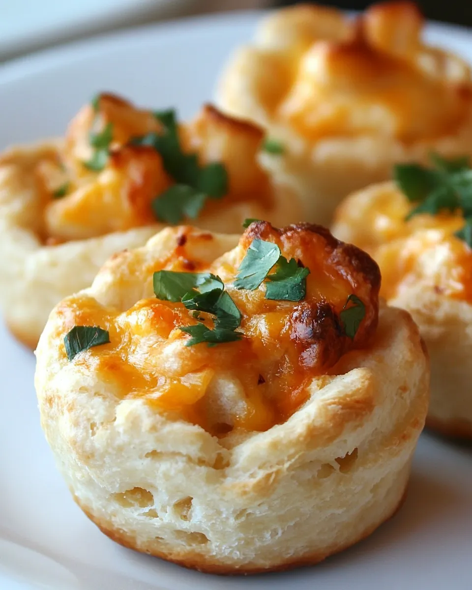 Tasty Spicy Texas Ranch Biscuit Cups food shot