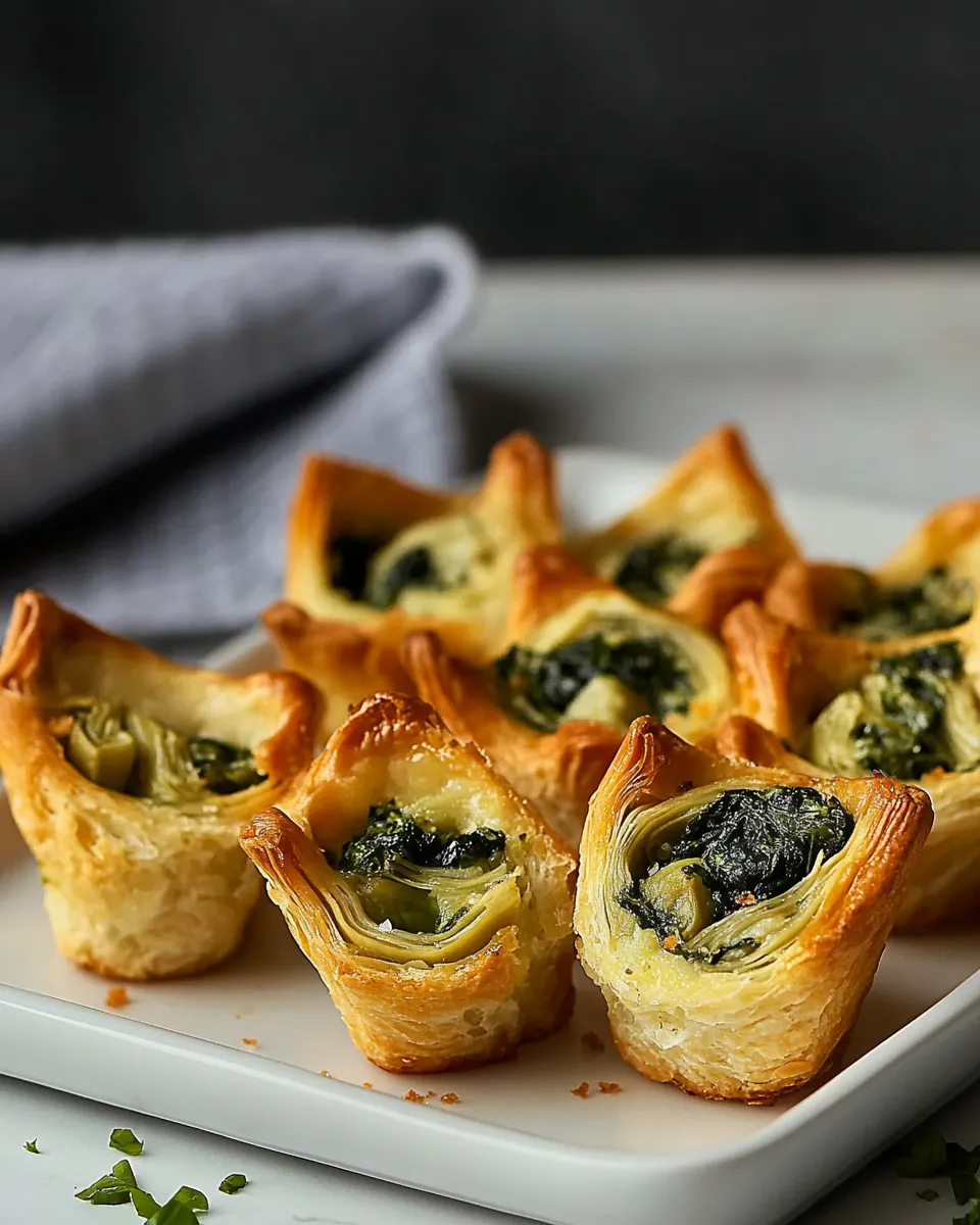 Homemade Spinach Artichoke Bites photo