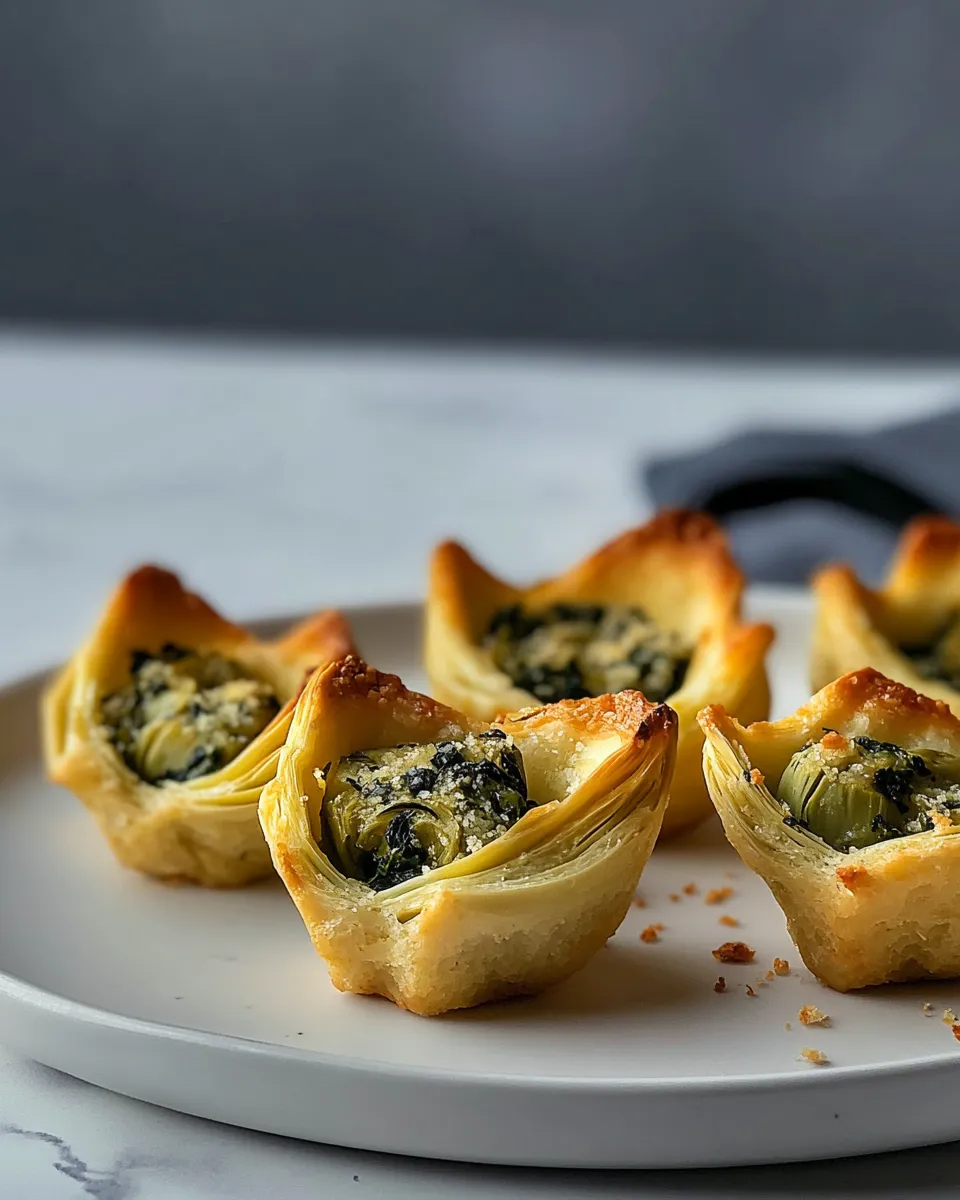 Classic Spinach Artichoke Bites recipe image