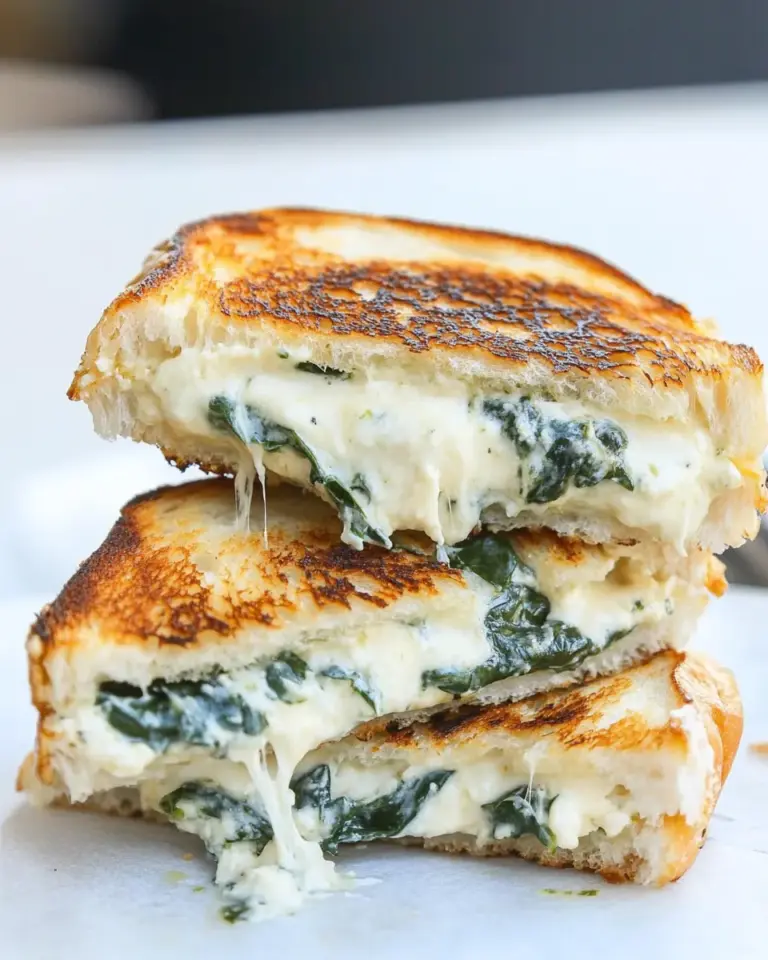Easy Spinach and Ricotta Grilled Cheese photo