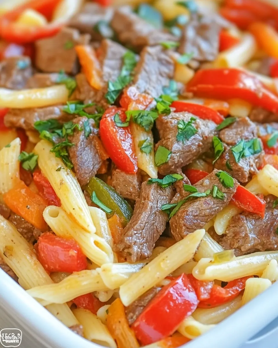 Classic Steak Fajita Pasta image