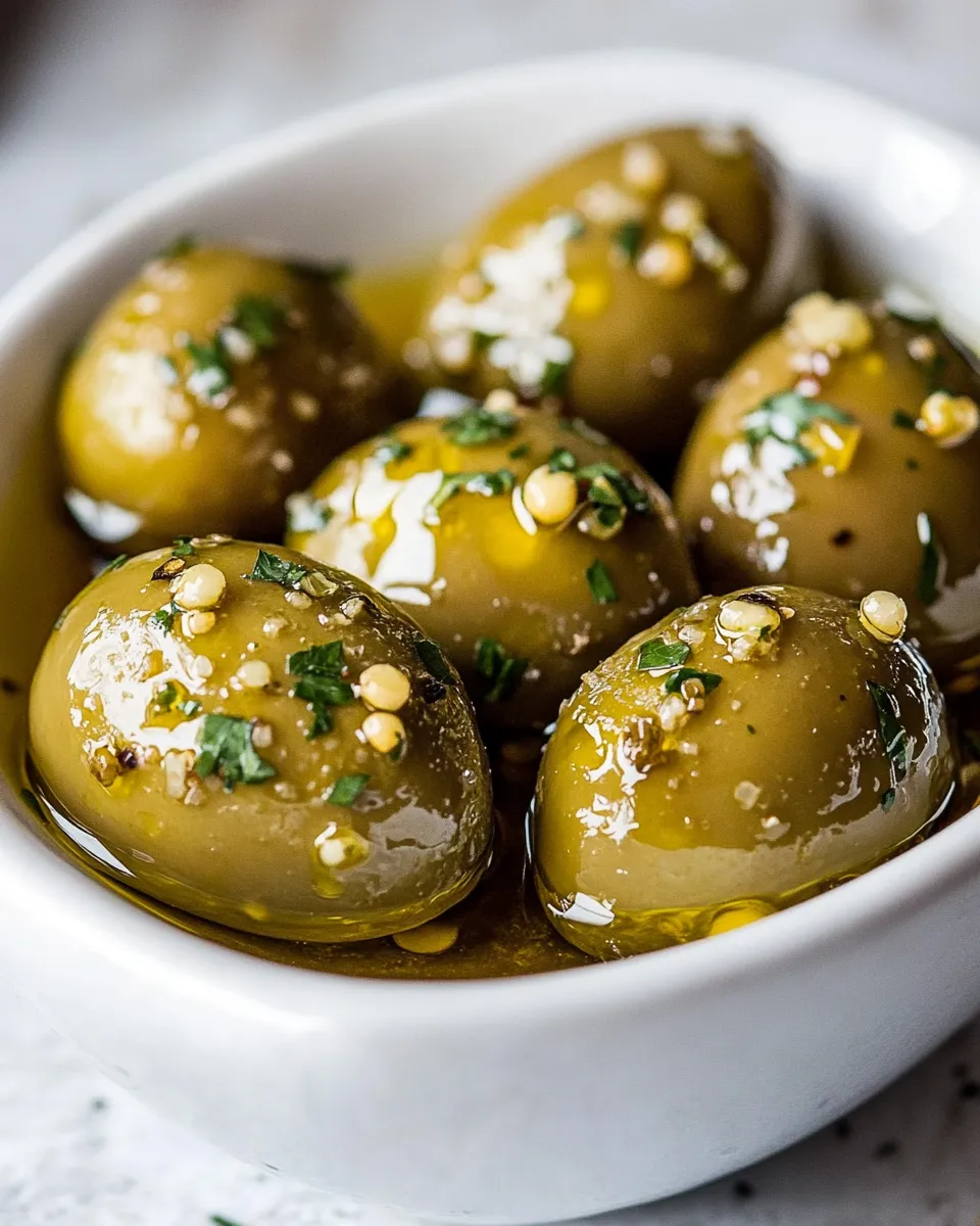 Homemade Stuffed Olives photo