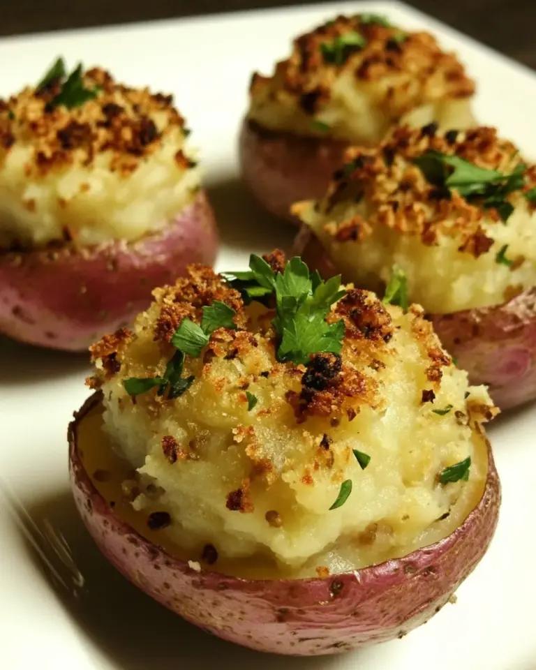 Homemade Stuffed Red Bliss Potatoes photo