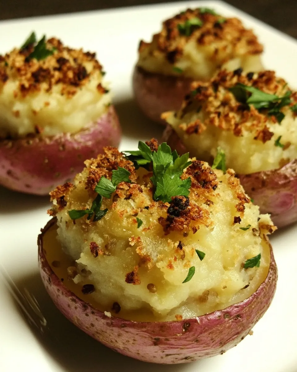 Homemade Stuffed Red Bliss Potatoes photo