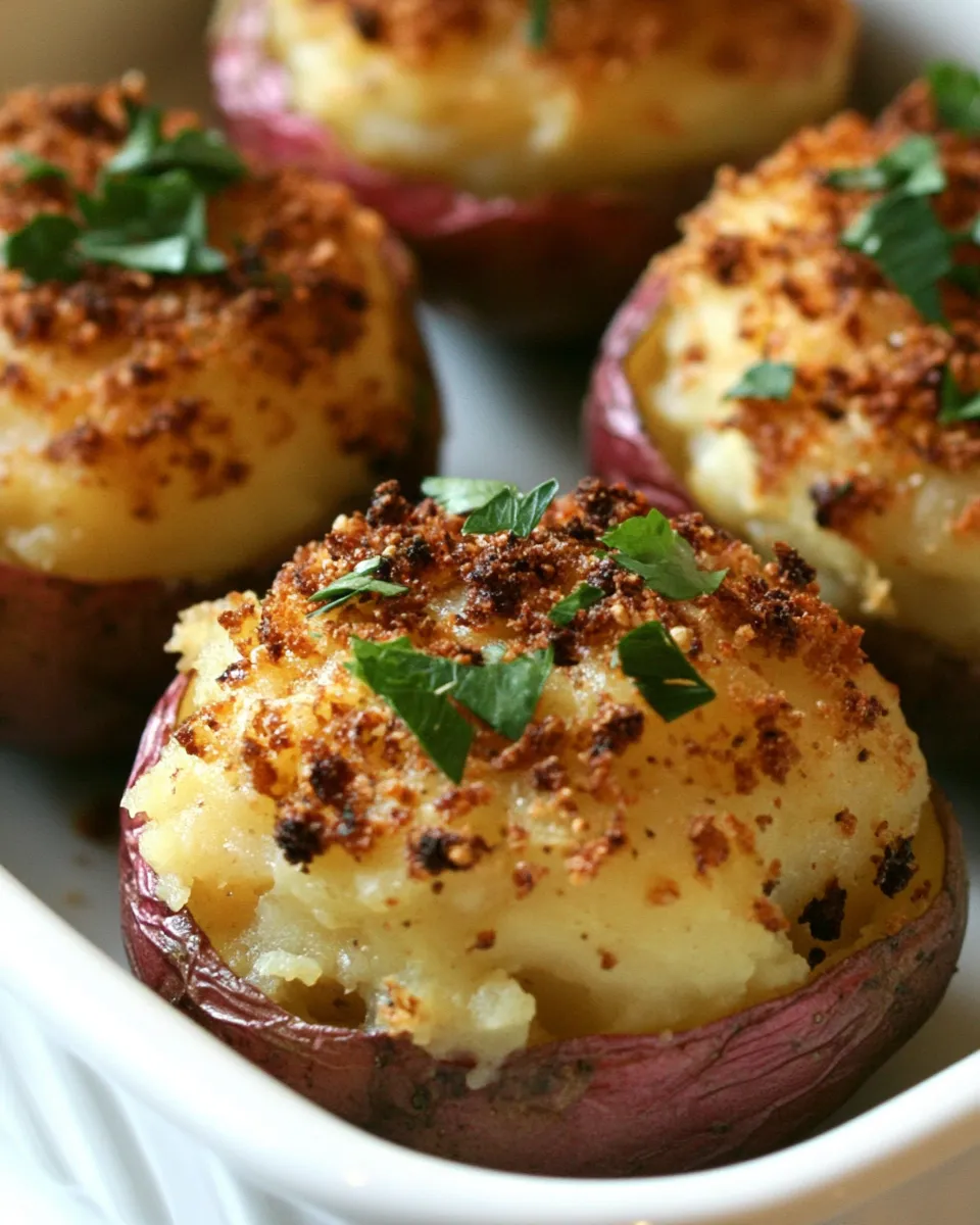 Classic Stuffed Red Bliss Potatoes image