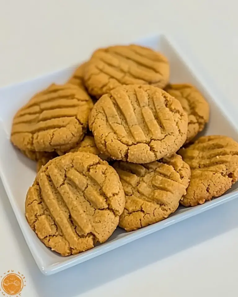 Homemade Sugar-Free Peanut Butter Cookies photo