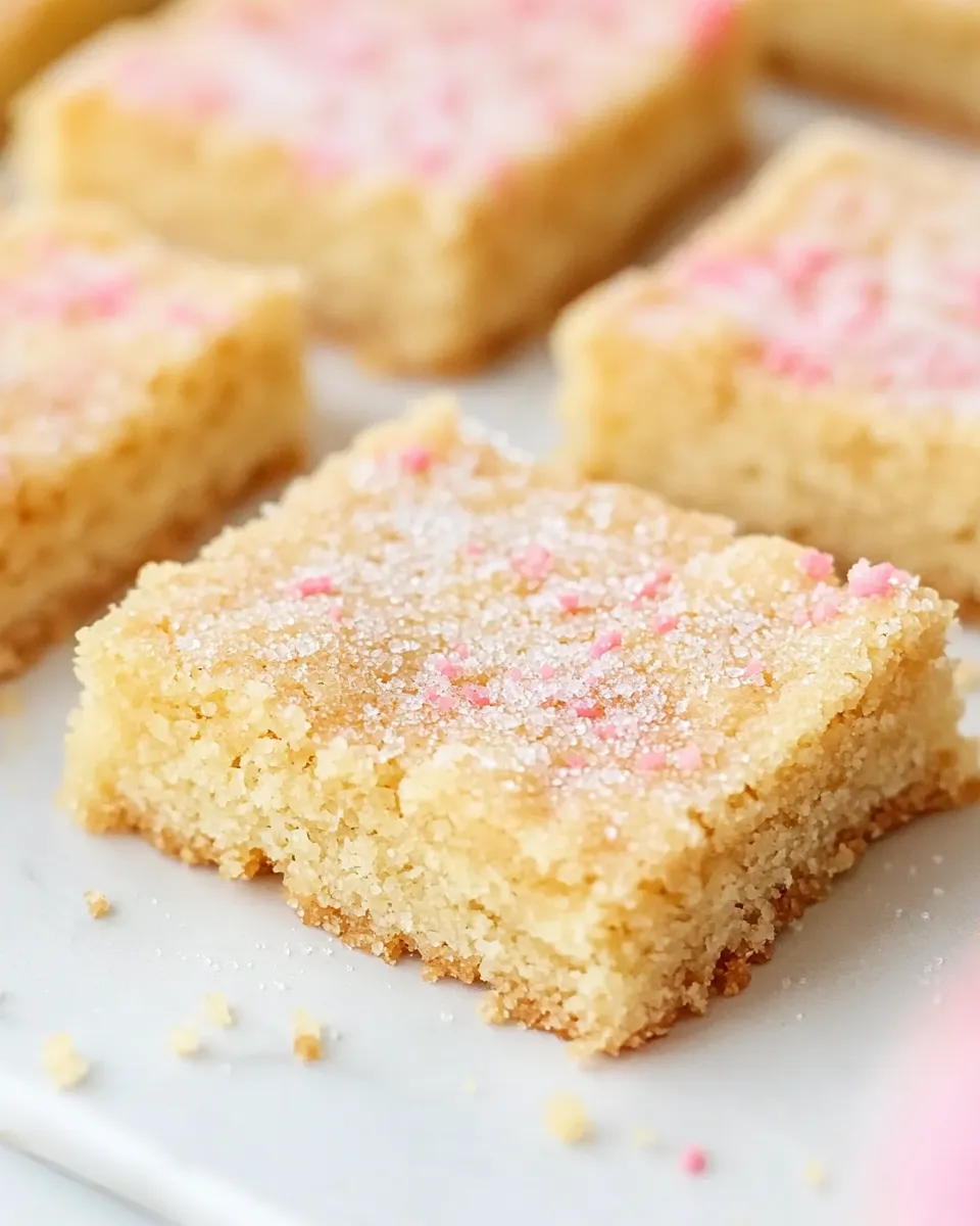 Easy Sugar Cookie Bars Recipe shot