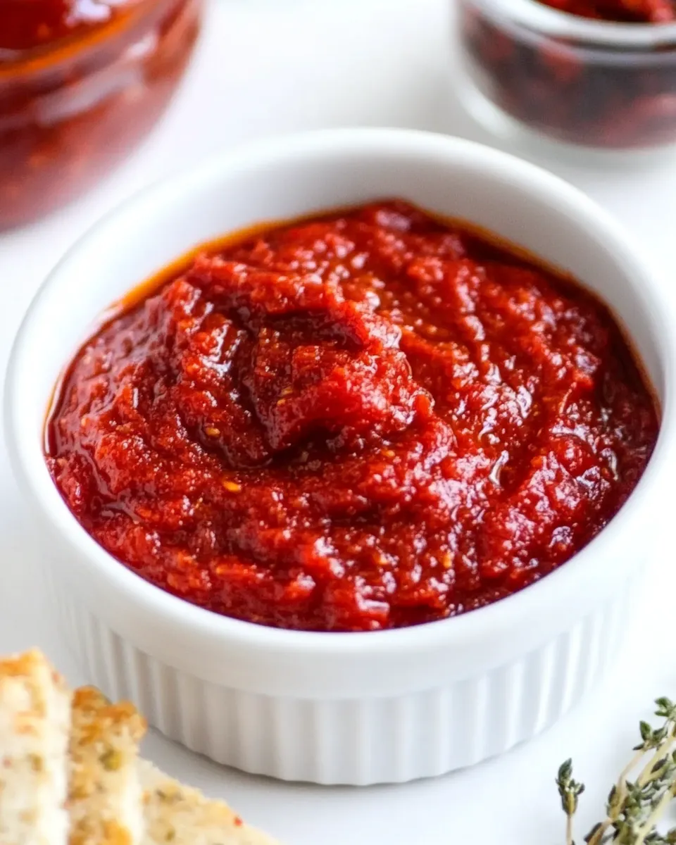 Easy Sun Dried Tomato Spread recipe photo