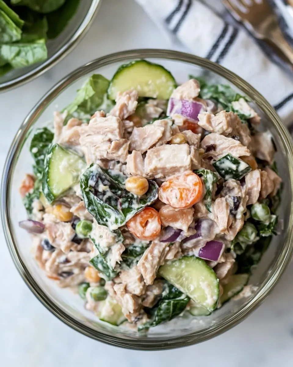 Delicious Susies Tuna Salad shot