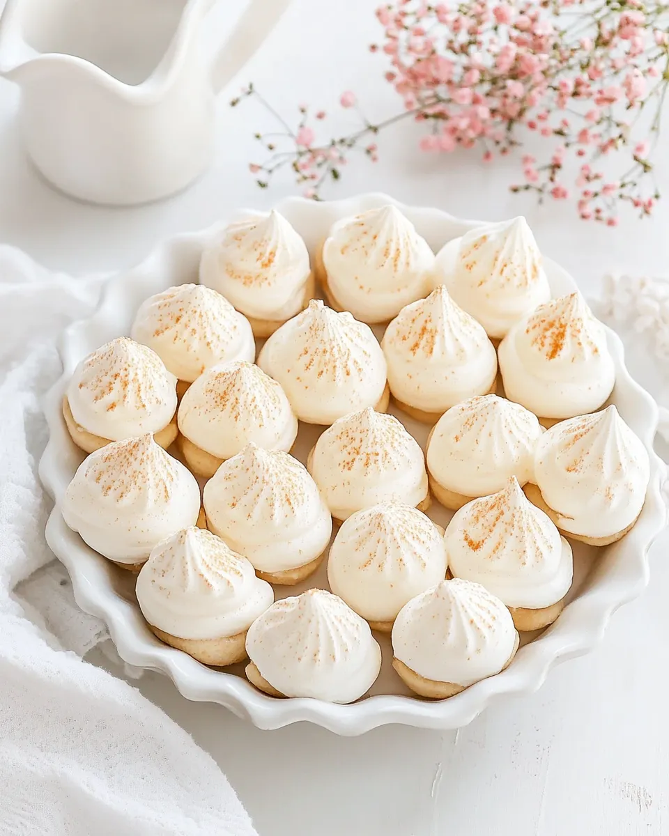 Easy Suspiritos (Dominican Merenguitos Meringue Kisses) food shot