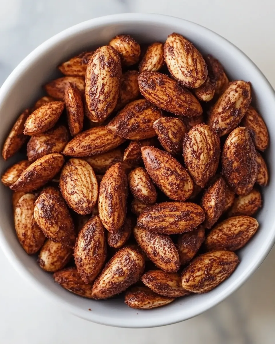 Delicious Sweet And Spicy Toasted Almonds recipe image