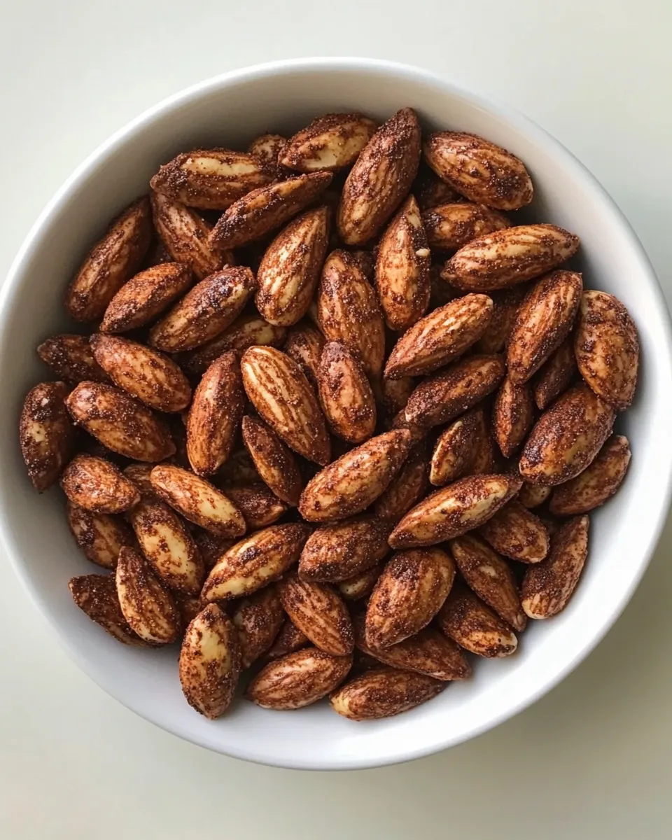 Homemade Sweet And Spicy Toasted Almonds dish photo