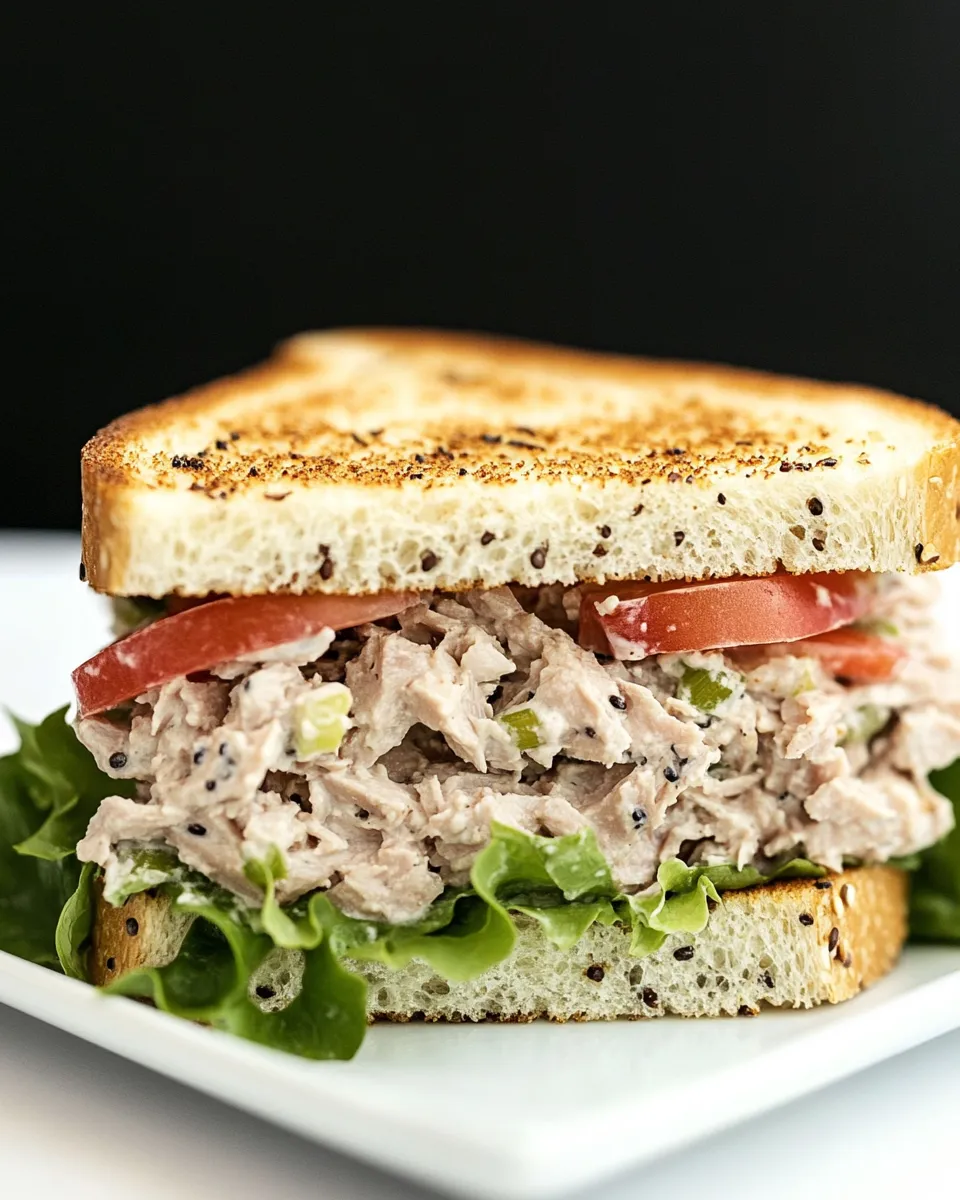 Homemade Taylors Best Tuna Salad Sandwich photo