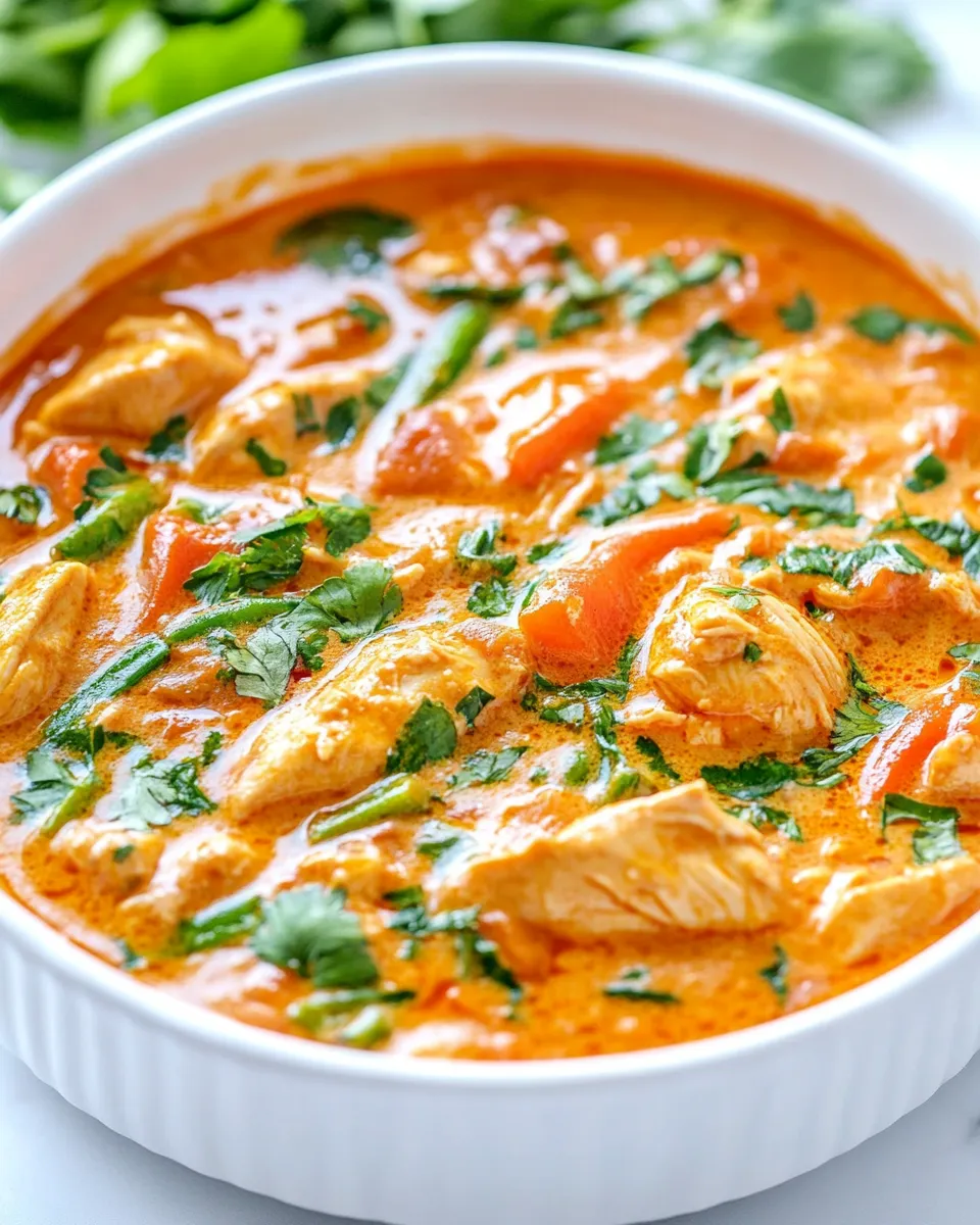 Easy Thai Chicken Coconut Curry recipe photo