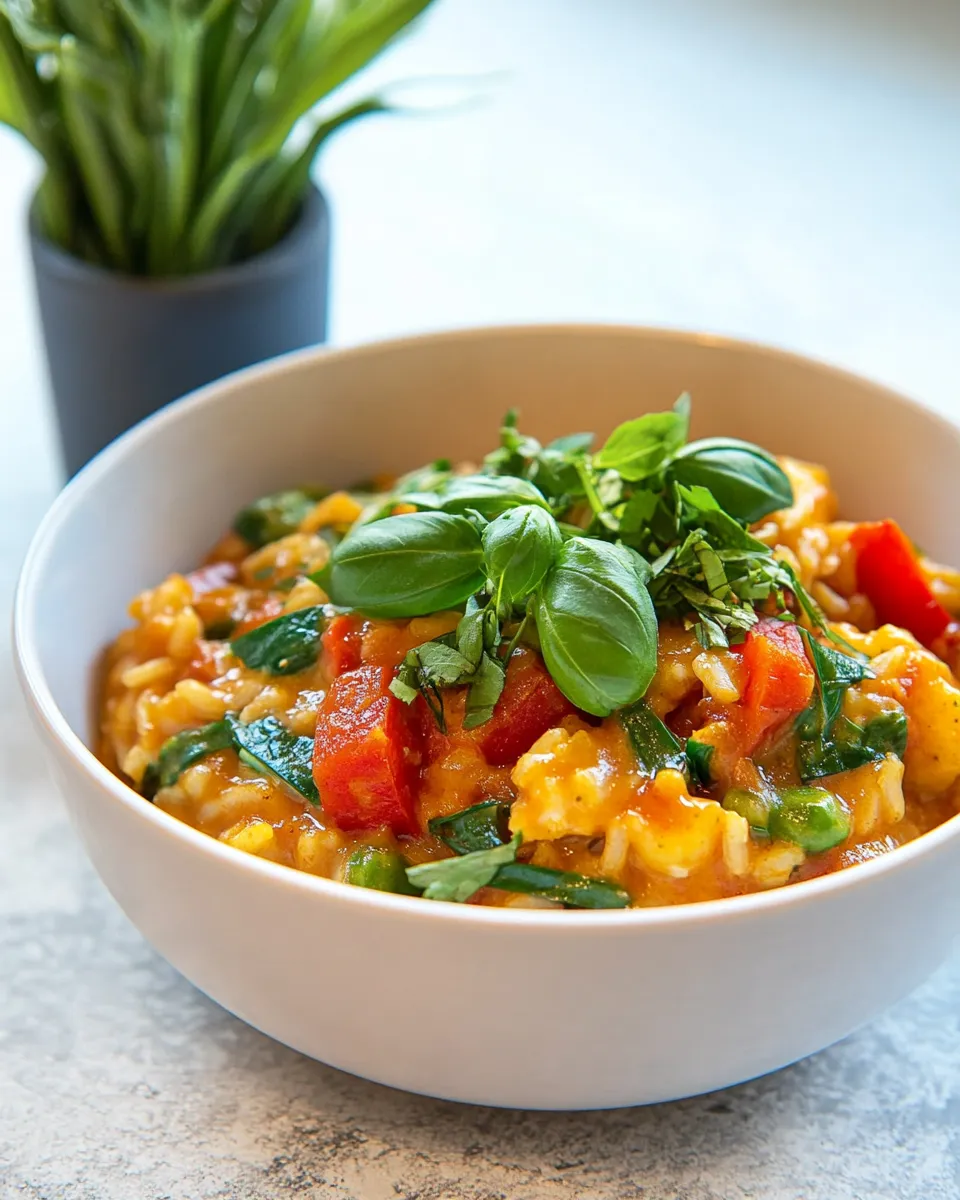 Classic Thai Red Curry Risotto image