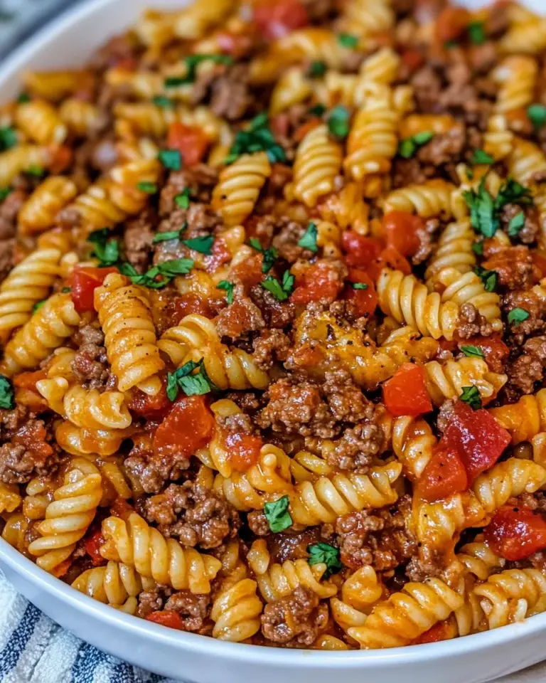 Homemade The BEST Taco Pasta photo
