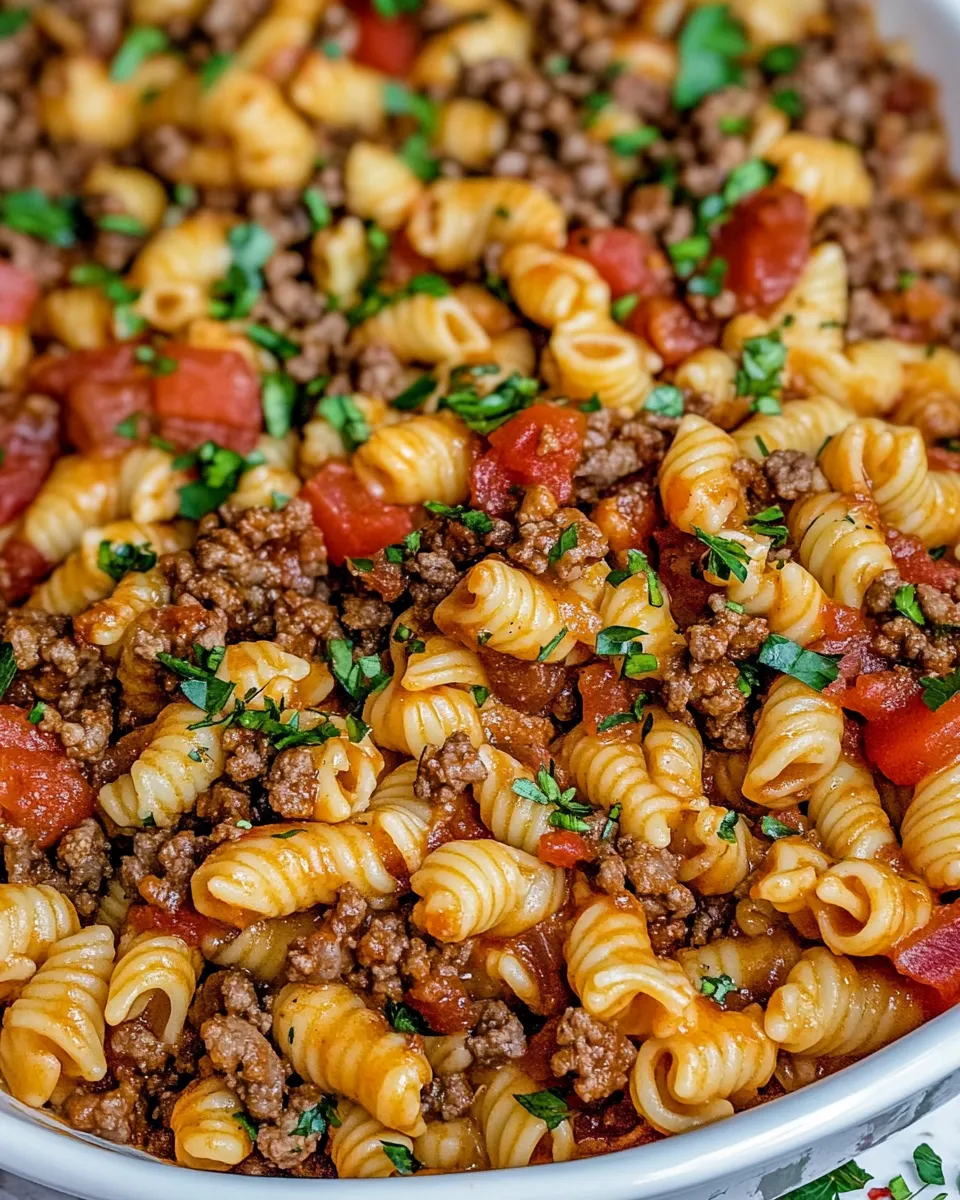 Easy The BEST Taco Pasta recipe photo
