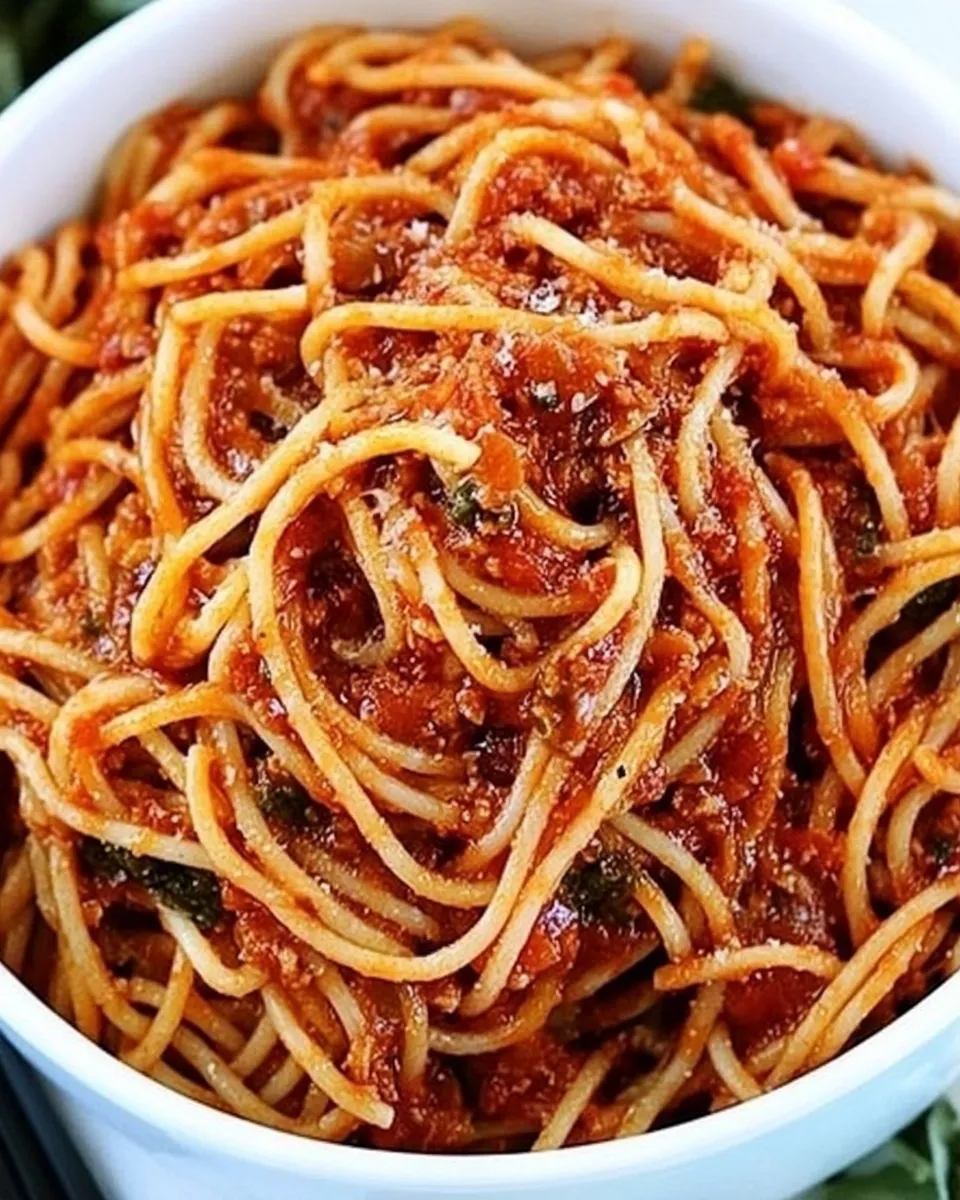 Quick The Best Instant Pot Spaghetti recipe photo