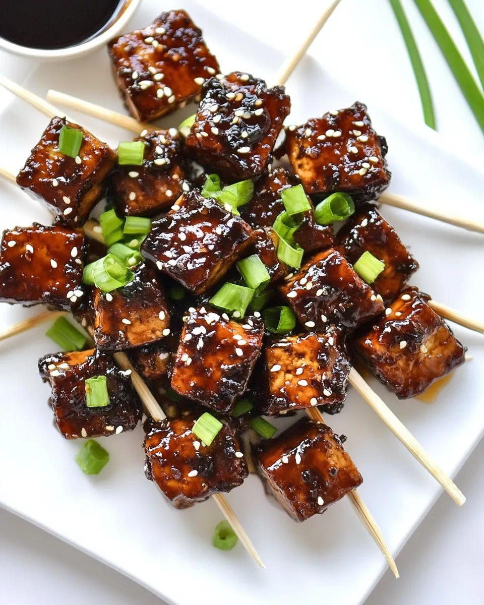 Delicious The Best Marinated Tofu (Sticky, Crispy, Juicy) shot