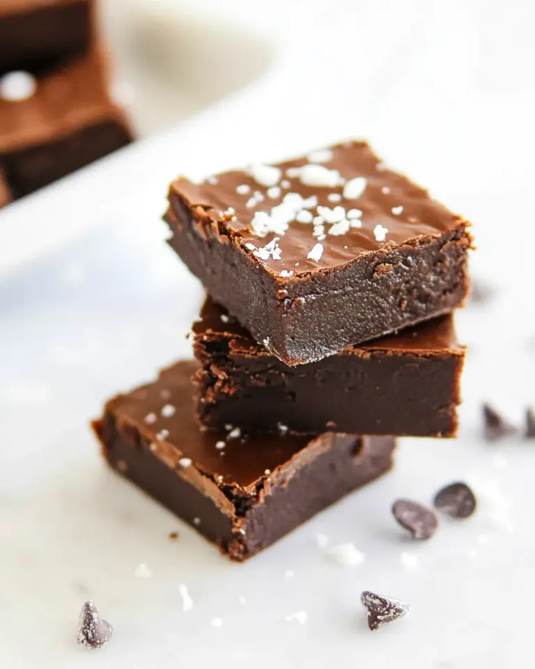 Homemade The Best No Bake Brownies photo