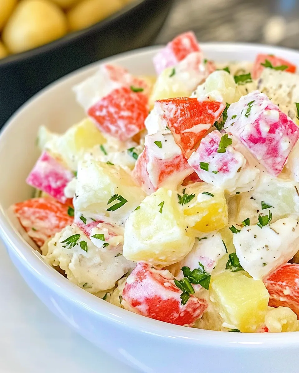 Delicious The Ritz Carlton Potato Salad shot