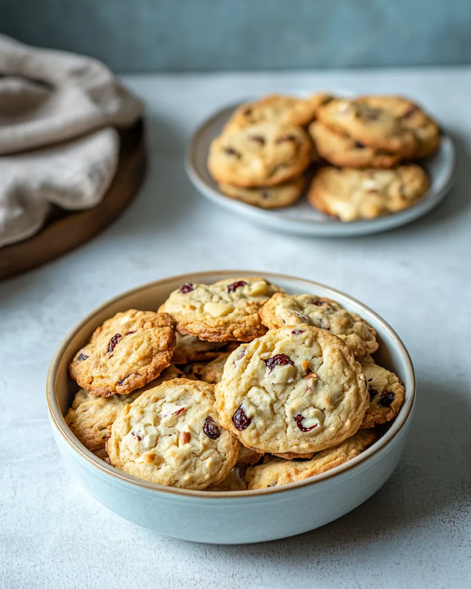 Homemade The best white chocolate, cranberry & macadamia cookies photo