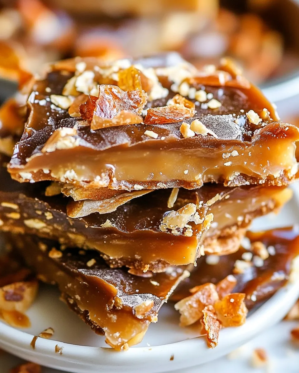 Easy Toffee Recipe shot