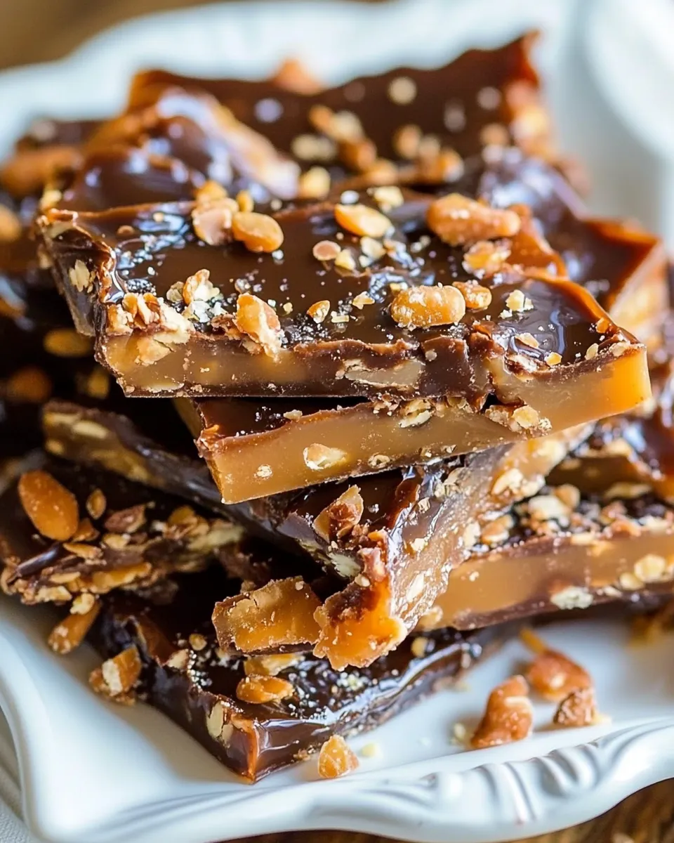 Delicious Toffee Recipe dish photo