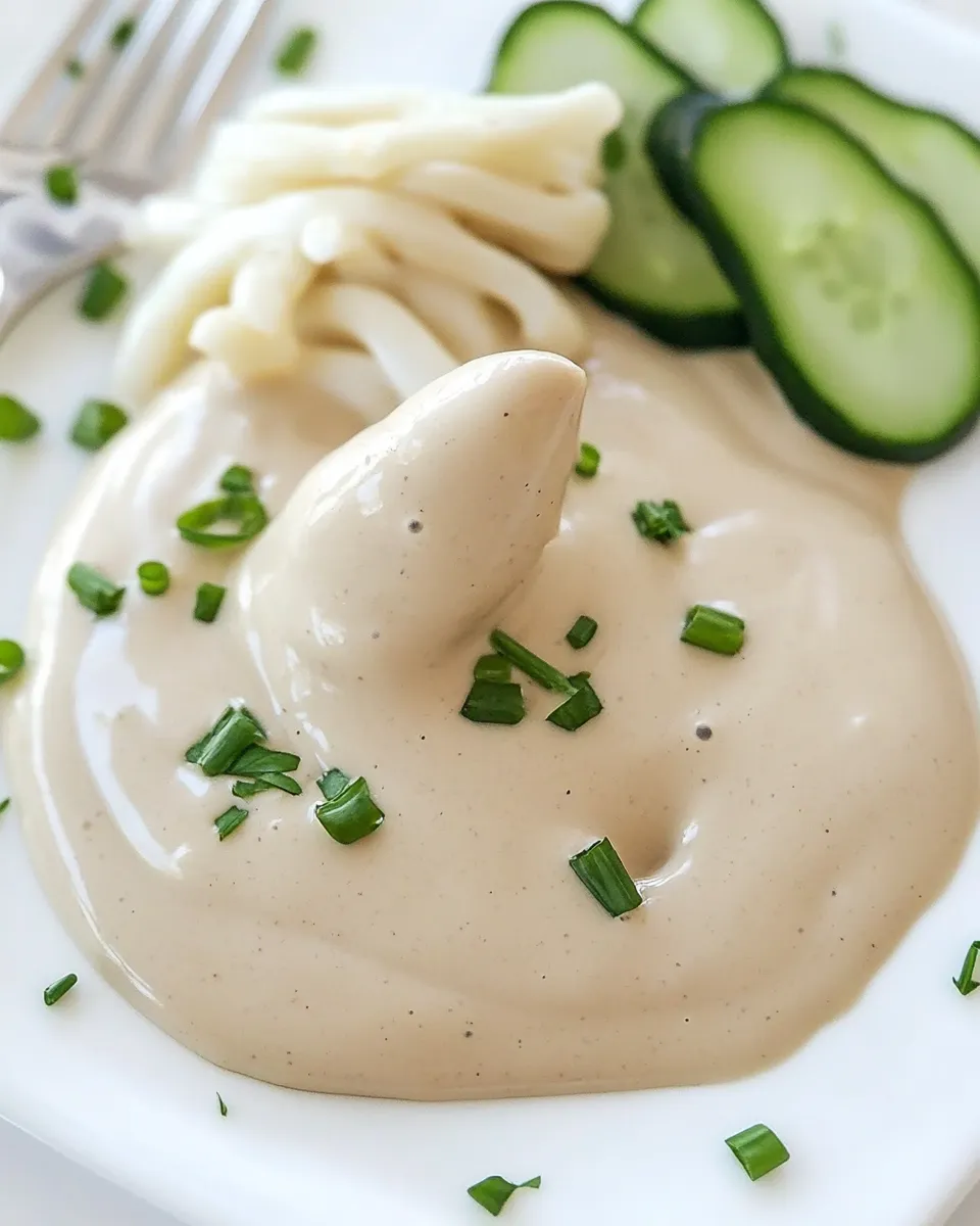 Delicious Tonnato Sauce shot